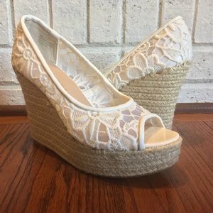 Boston Proper Sz 9 Wedge Heels